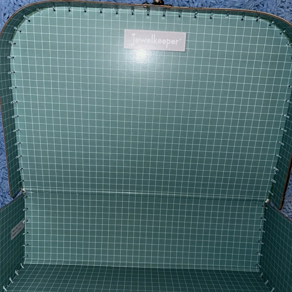 Jewellkeeper World Map Paperboard Nesting Suitcase Storage Boxes Set of 3 - Picture 5 of 9